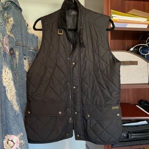 Polo Ralph Lauren Black Quilted Vest